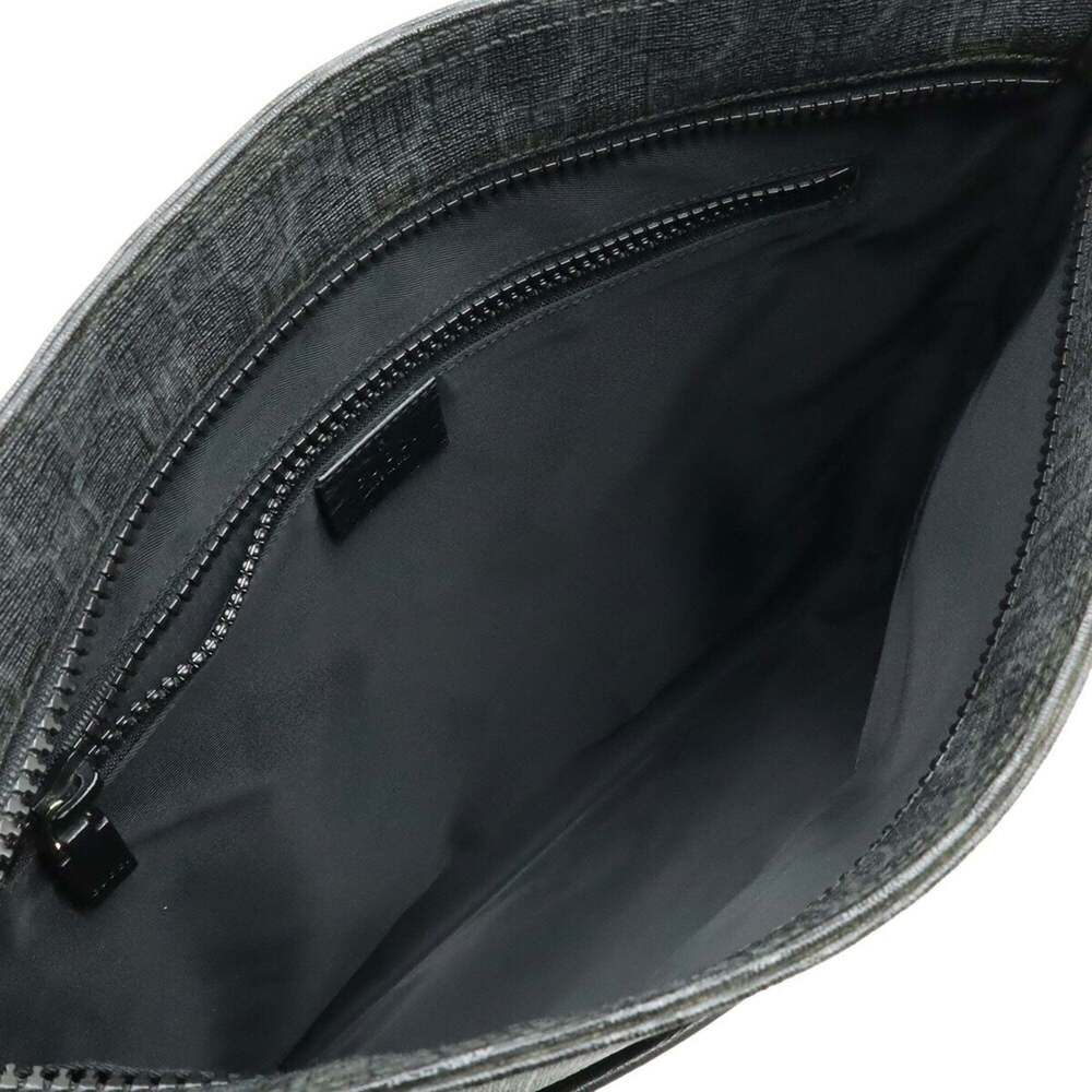 GUCCI Authentic Black Leather Shoulder Bag - Picture 8 of 9